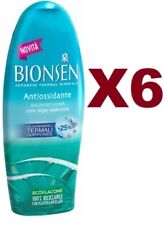6 PZ BIONSEN BAGNOSCHIUMA ANTIOSSIDANTE ALGA WAKAME OLIGOMINERALI 550ML