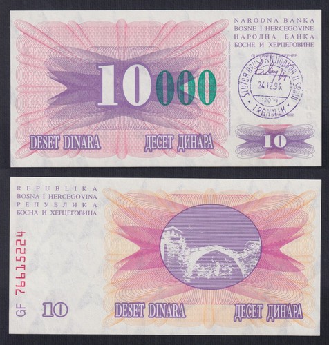Banconota bosnia herzegovina - banconota,
