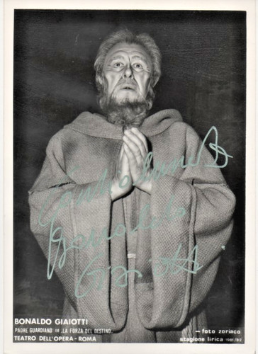 Autografo bonaldo giaiotti - bonaldo,