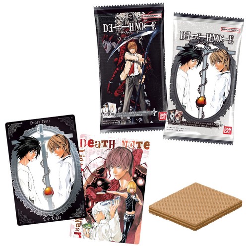 Cartes death note wafer - death,