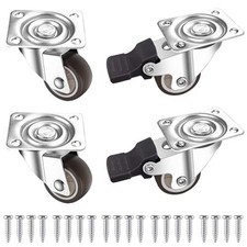 Gentpovth Set di 4 Rotelle per