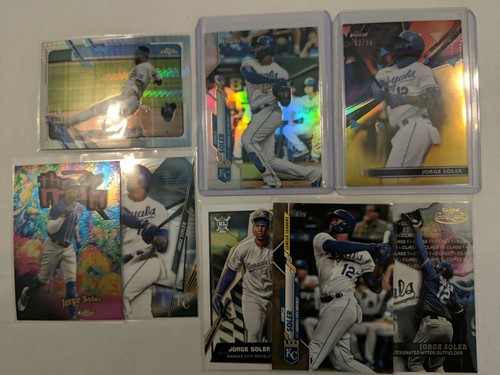 2021 topps finest jorge soler - finest,