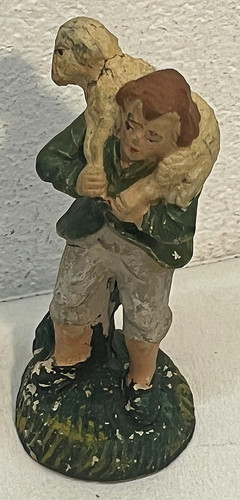 Antico diorama per - antico, presepe