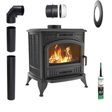 Kratki Stufa a legna in ghisa