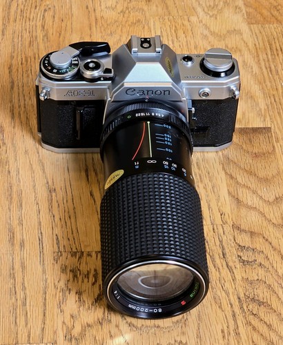 Canon con obiettivo zoom - con,