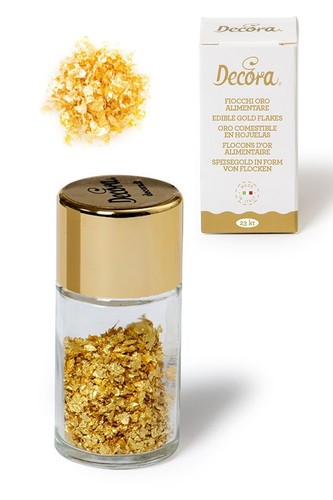 Fiocchi oro alimentare 125 - oro,