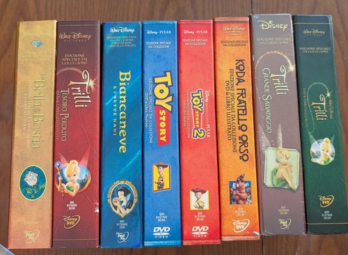 Lotto libro disney - +, dvd