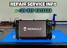 LAN5210WR1 RIPARAZIONE RADIO RENAULT CLIO CAPTUR  LOGO BLOCCATO GARANZIA 1 ANNO