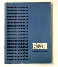 Lettore CD originale MARANTZ