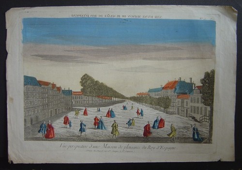 Vue optique une - maison, de