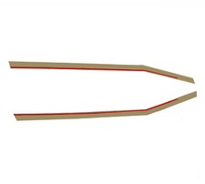 COPPIA FREGI PER SELLA VESPA PK XL-RUSH RIGA ROSSA