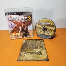 UNCHARTED 3 L'INGANNO DI DRAKE SONY PLAYSTATION 3 PS3  PAL MULTILINGUA OTTIMO