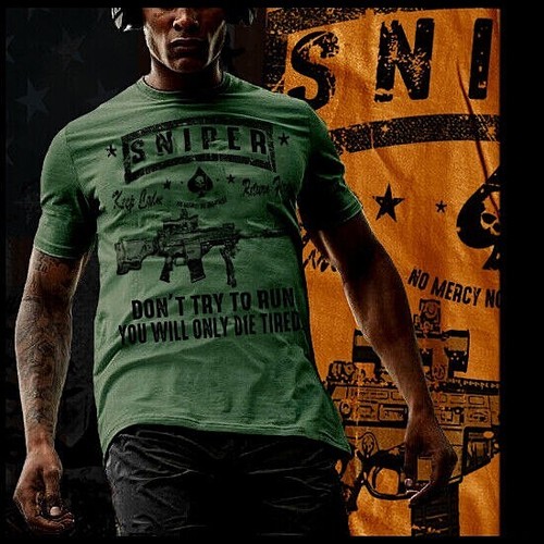 Shirt cecchino militare - t-shirt,