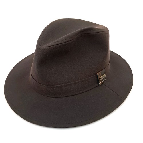 Cappello barbour marrone - cappello,