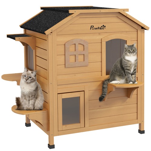 Pawhut casetta legno per - pawhut,