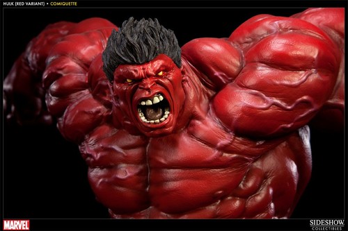 Red hulk sideshow - hulk, 😡