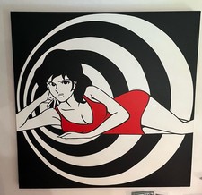 quadro moderno stampa su tela Fujiko 100x100x 4