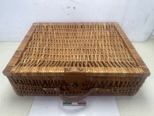 VALIGIA  IN VIMINI AUTO MOTO SIDECAR PICNIC ECC (RS1421)