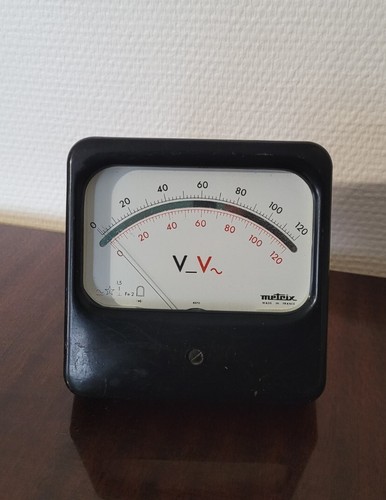 Ancien metrix voltmètre - ancien,