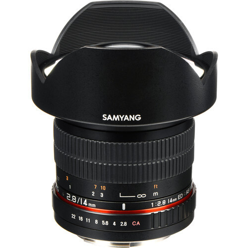 Samyang sy14m obiettivo - samyang,