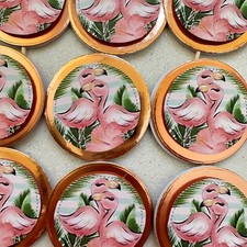 Fenicotteri Cupcake toppers