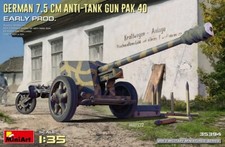 MINIART GERMAN 7.5cm ANTI TANK