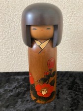 Uzaburo Kokeshi Doll Camellia