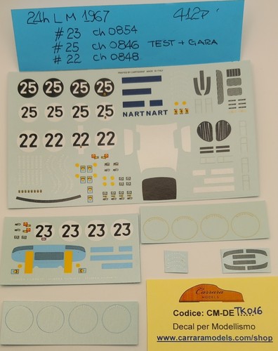 Decals cartograf ferrari - cartograf,