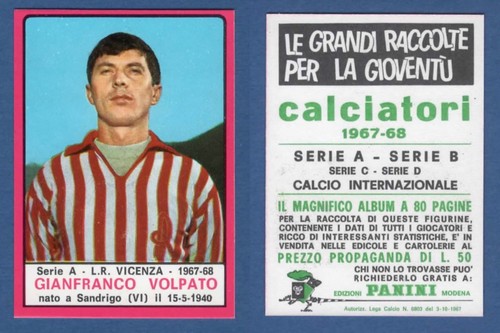 Figurina calciatori panini - figurina,