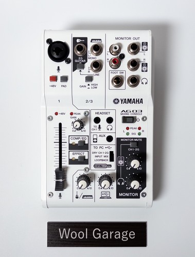 Yamaha ag03 usb mixer - yamaha,