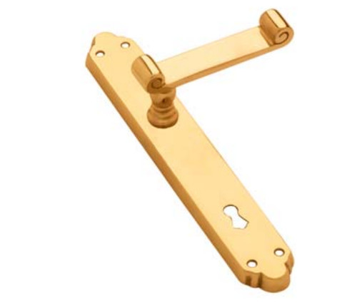 Coppia maniglie placca - maniglie, su