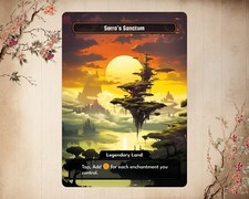 Serra's Sanctum - MTG Custom