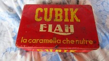 Scatola latta vintage cubik - scatola,