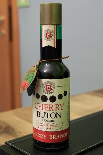Cherry brandy buton vintage - buton,