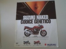 advertising Pubblicità 1996 MOTO SUZUKI GSF 1200 S BANDIT