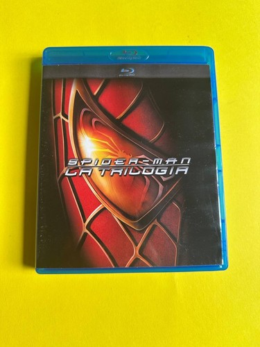 Blu ray spiderman trilogia - blu,