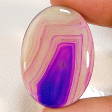44,25 ct. Agata blu naturale