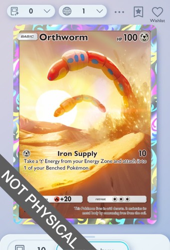 Pokemon tcg pocket - pocket, orthworm