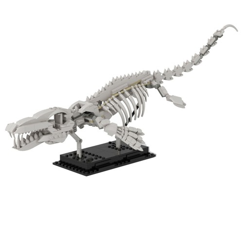 Moc mosasauro scheletro - mosasauro,