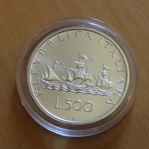 Italy 500 lira 1998 columbus - italy,