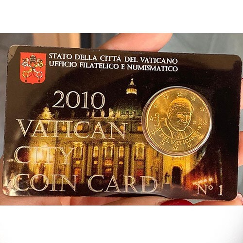 Vaticano centesimi 2010 - 50,