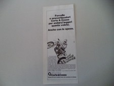 advertising Pubblicità 1979 CORTE E COSSO e MOTO VILLA