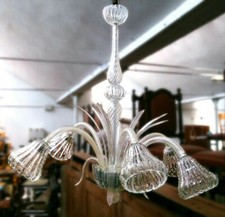 ECCEZIONALE LAMPADARIO PRIMO 900 IN VETRO SOFFIATO DI MURANO LAMPADA DA SOFFITTO