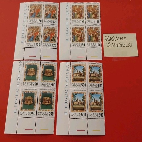 Francobolli vaticano quartina - francobolli,
