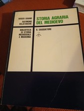 STORIA AGRARIA DEL MEDIOEVO -