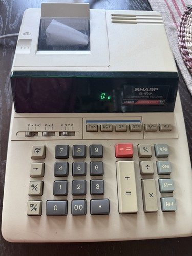 Sharp 1630a calcolatrice di - sharp,