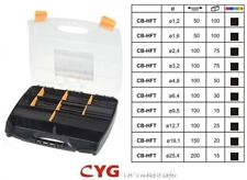 CB-HFT-SET3BK, kit di guaine NERE termorestringenti in valigetta