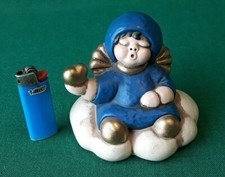 THUN BELLISSIMO ANGIOLETTO ANGELO BLU CUORE IN MANO RARO FUORI PRODUZIONE. HHH1