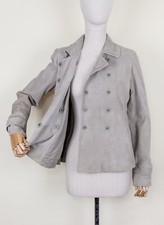 Giacca scamosciata pelle - ,