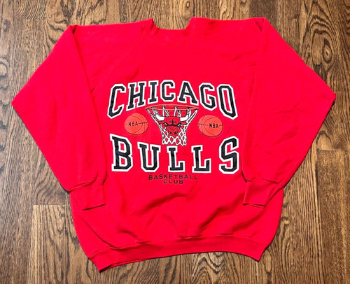 Felpa vintage chicago bulls - chicago,